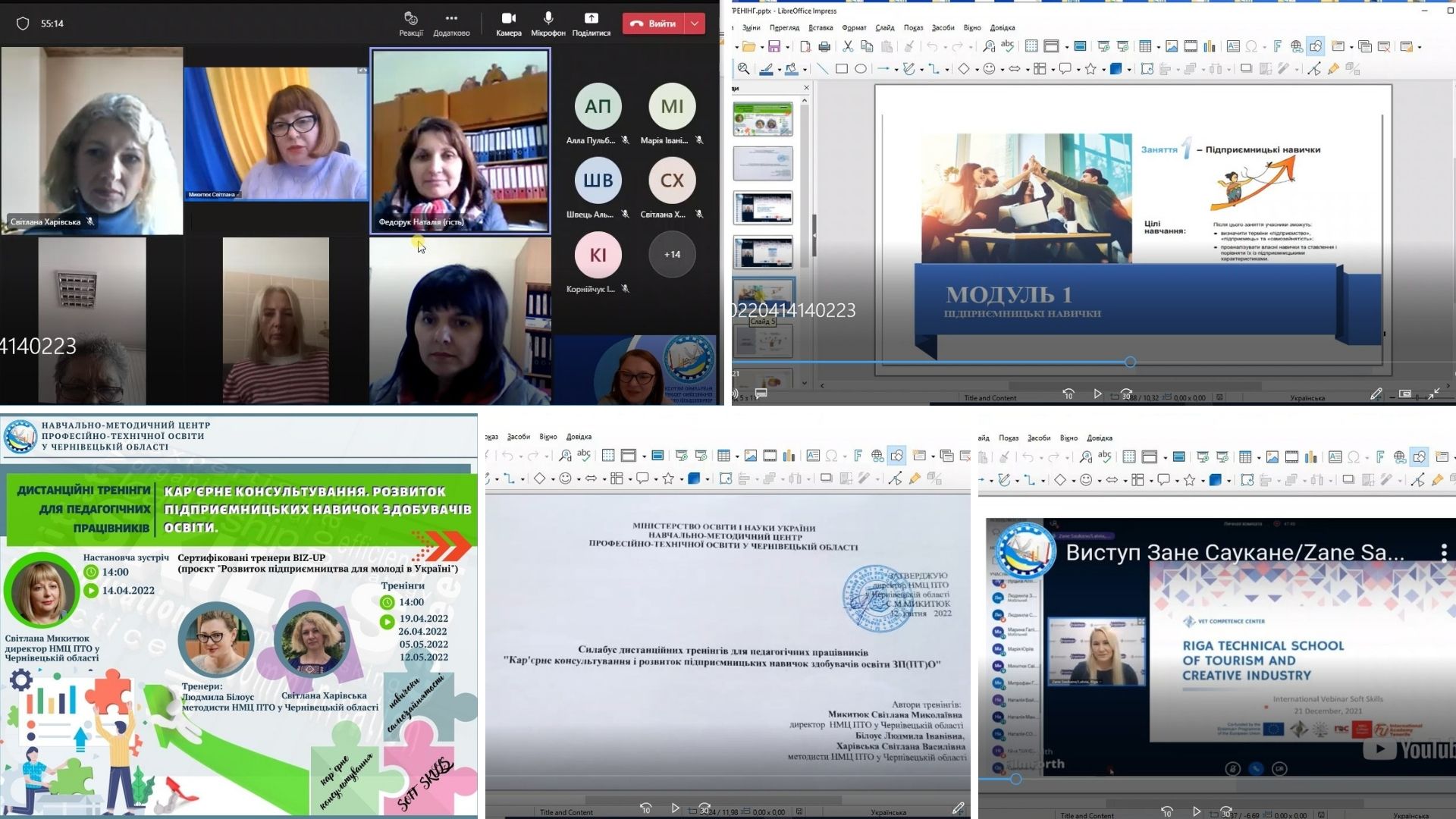 Карєрне консультування і розвиток підприємницьких навичок