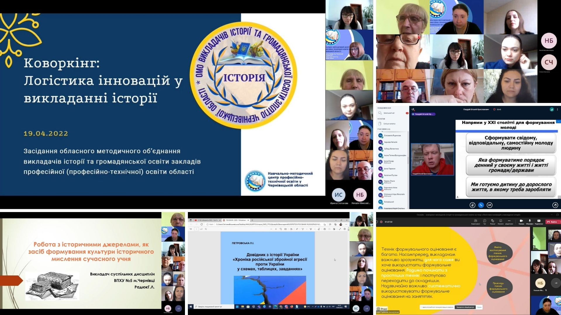 Коворкінг істориків 19.04.2022