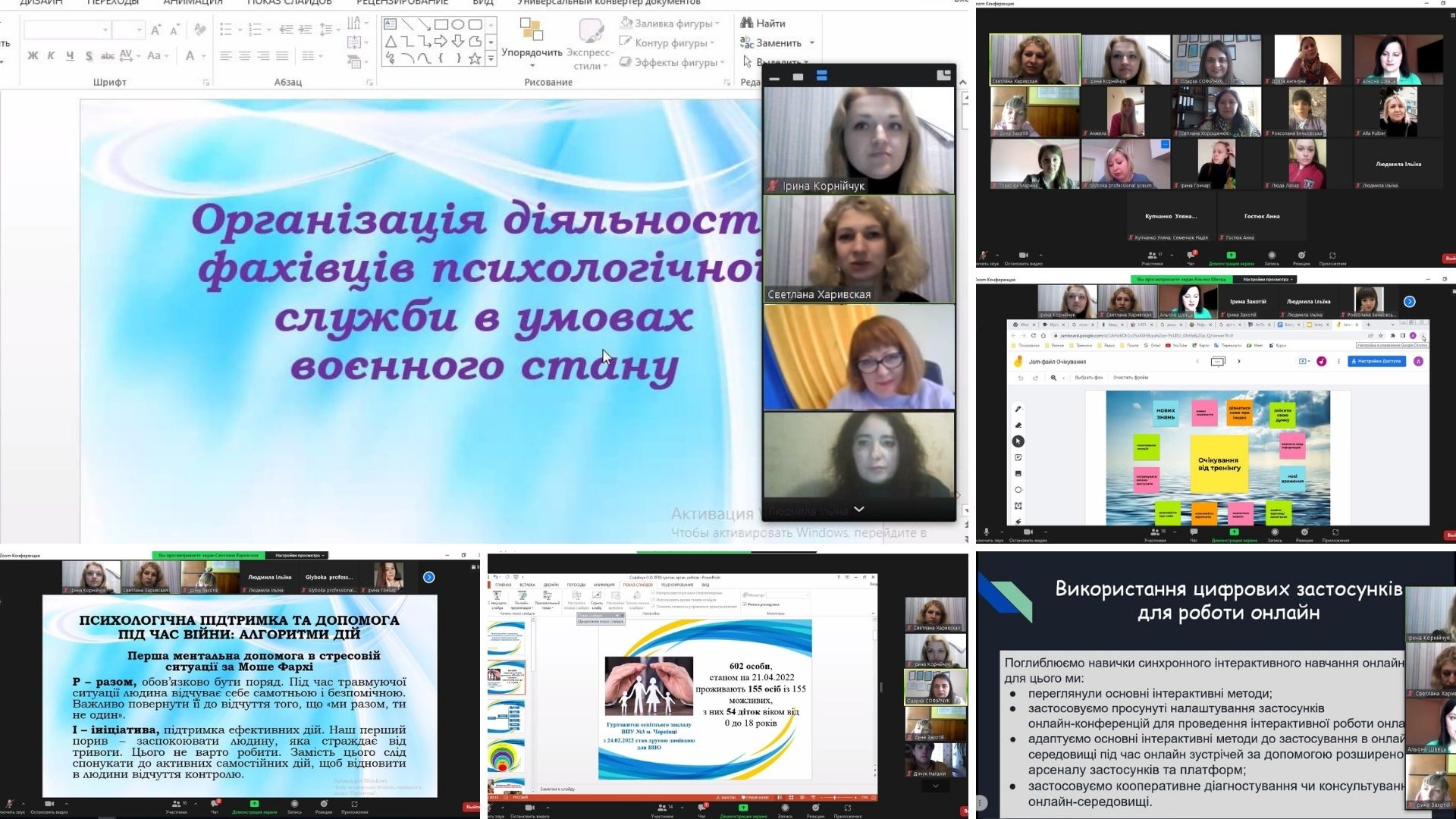 Харівська Психологічна служба засідання