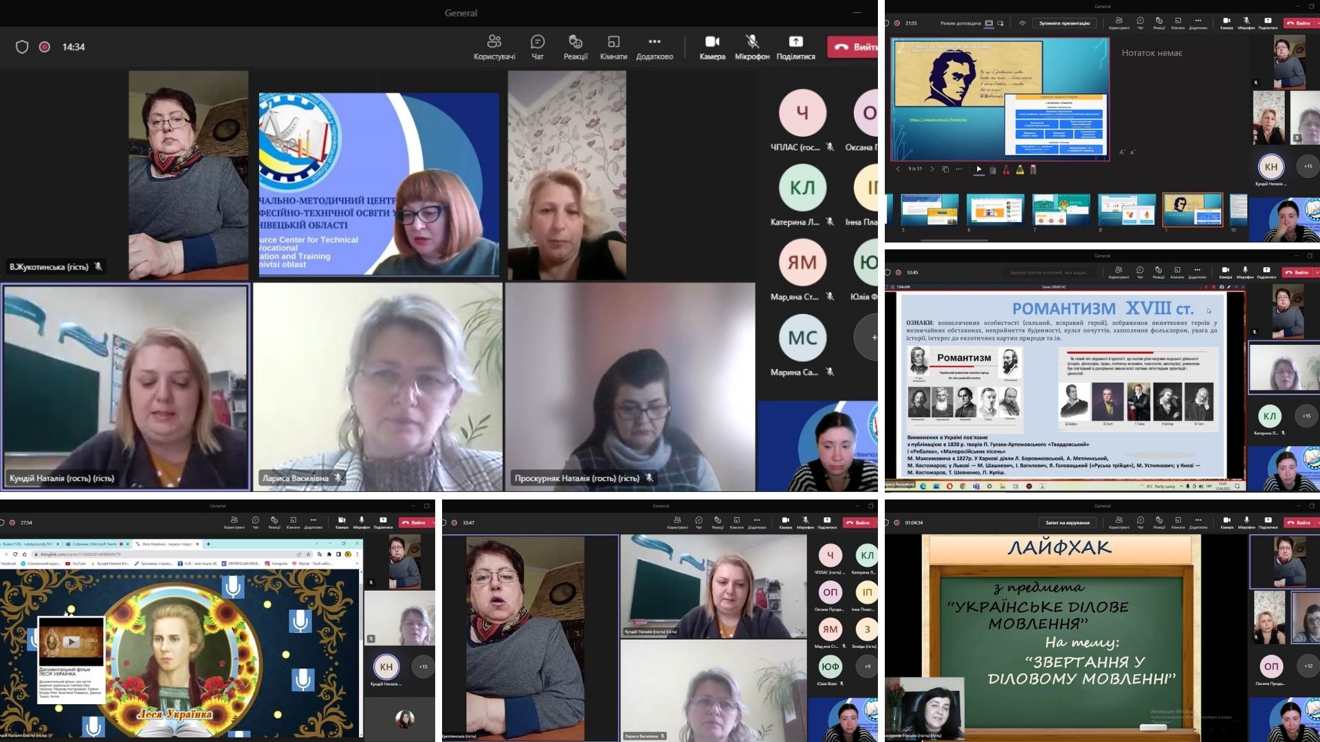 викладачів філологічних дисциплін 2